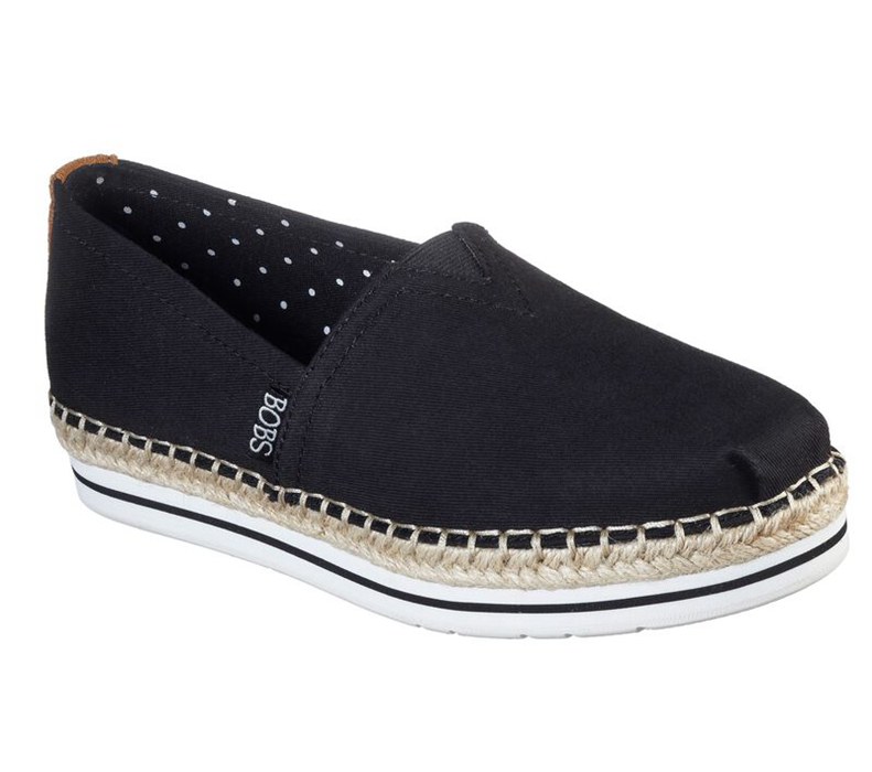 Skechers Bobs Breeze - New Discovery - Womens Flats Shoes Black [AU-OU4136]